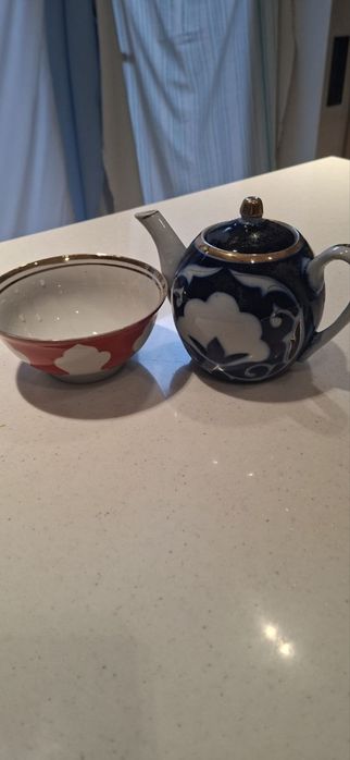 Чойнак коса пиёла