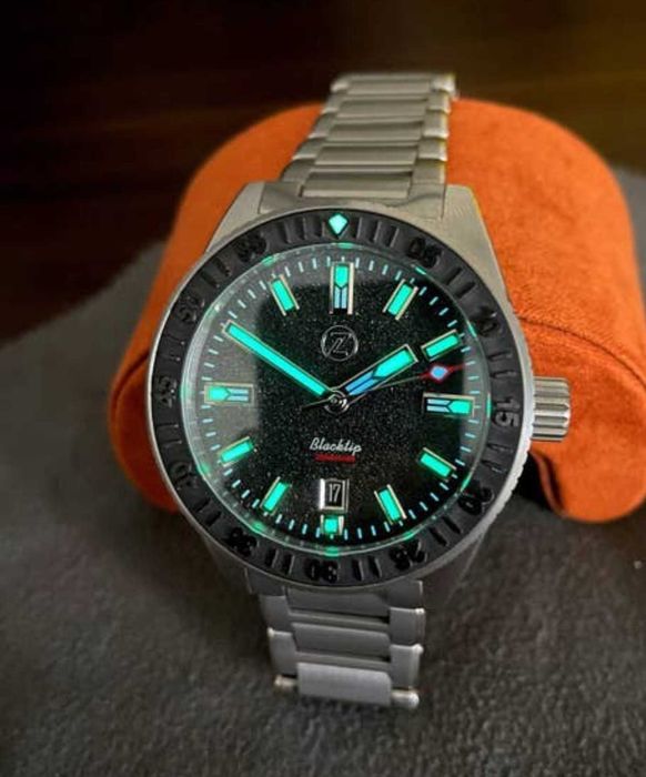 Zelos Blacktip Titanium automatic 200m Coal Black - пълен kомплект, неносен, бартер