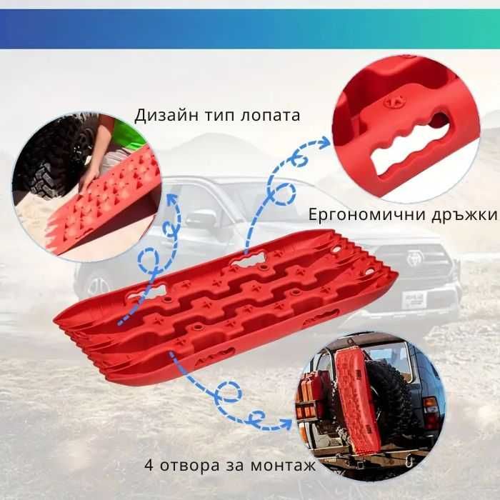 Офроуд Подложки Против Боксуване, Offroad, Сняг, Пясък, Мек  Терен