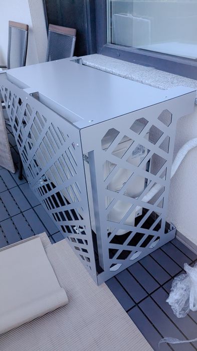 Решетка/куфар за външно тяло на климатик, два броя, 96ш/82в/51д