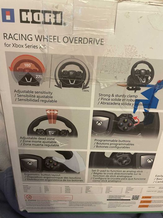 Volan Hori Overdrive pentru Xbox Series X/S, Xbox One, PC