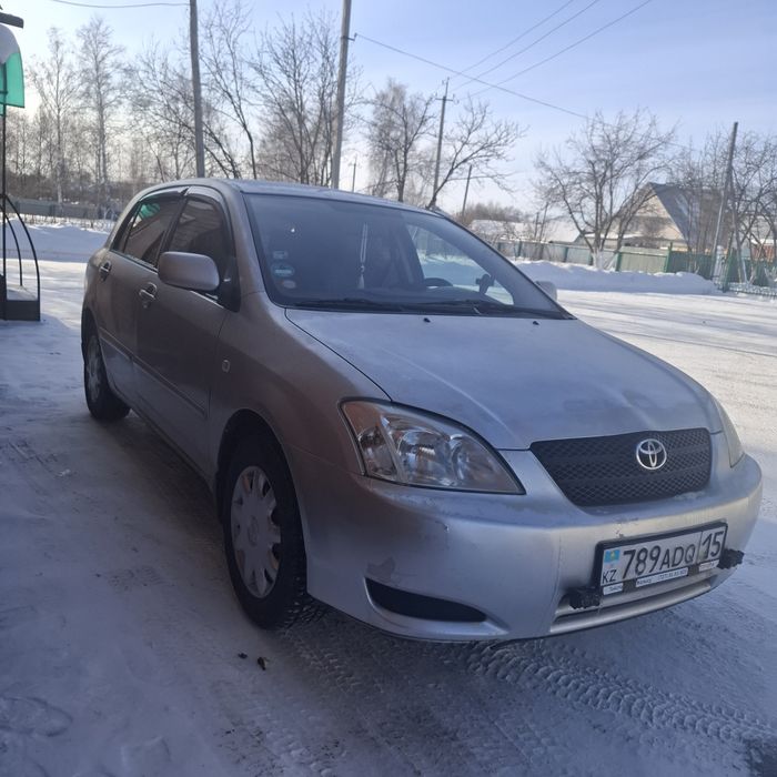 Toyota Corolla 120 каз учет