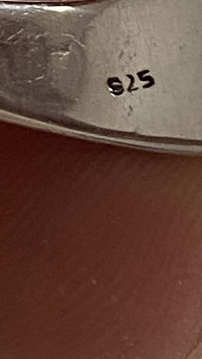 Қолға тағатын сақина күміс размер 22