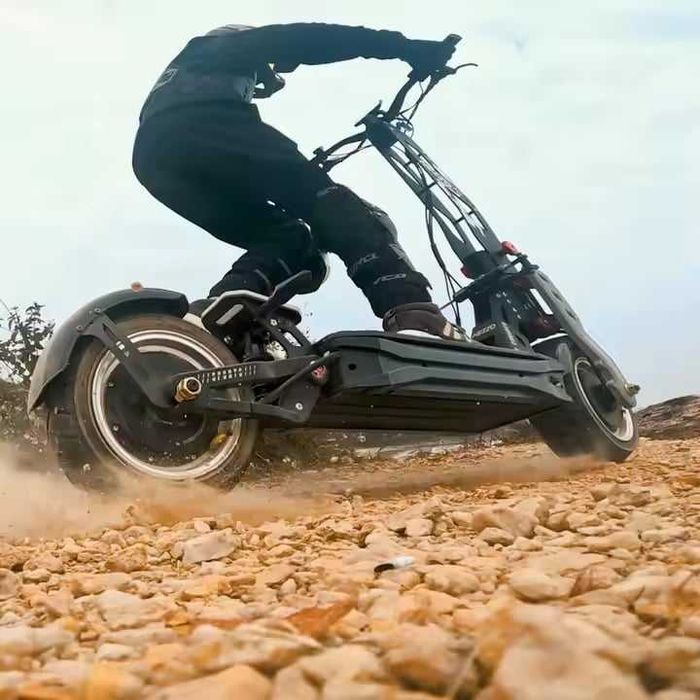 HEZZO F9 – Електрическа тротинетка с демпфер, 8000W, 90 км/ч