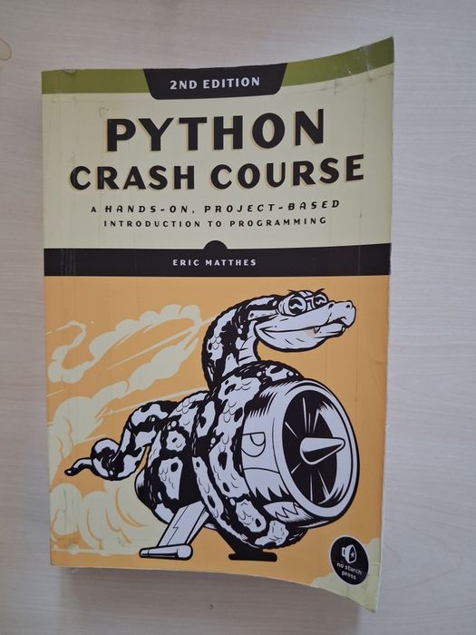 Python crash course book