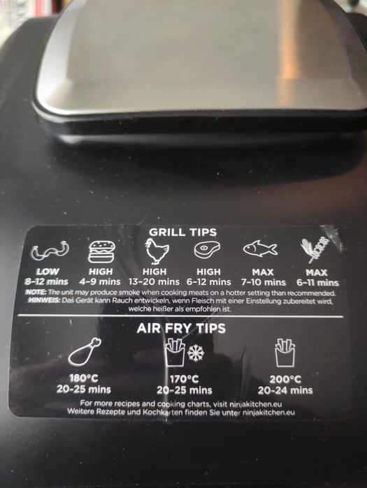 Friptoza cu aer cald  ninja