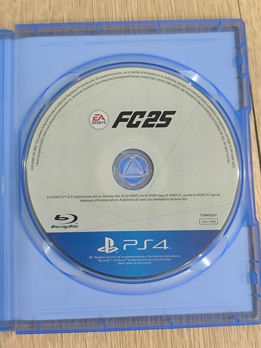 Диск FC25 для PS4