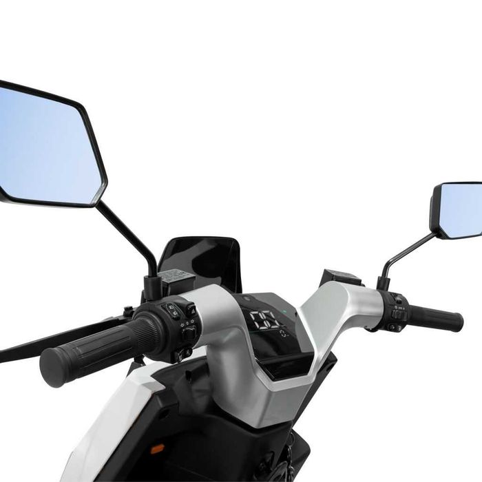 Scuter electric RURIS PILOT SX720A Alb, 2500W, baterie 72V 32Ah, autonomie până la 92 km