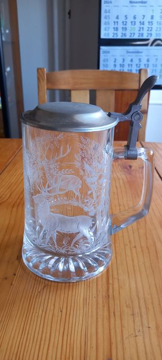 Vintaje. Нови! Немски халби горска тематика. Халба.