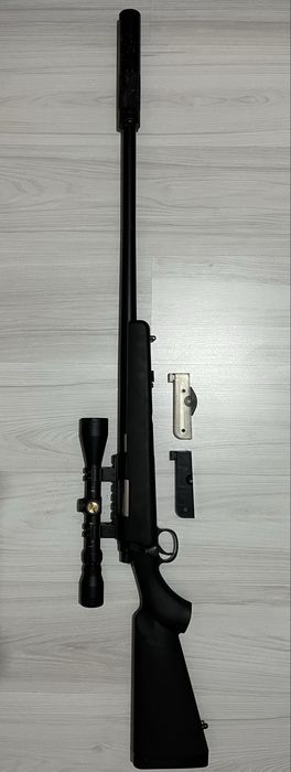 Replica Sniper JG BAR-10 / VSR-10 + Luneta, Amortizor, Sling (Curea)