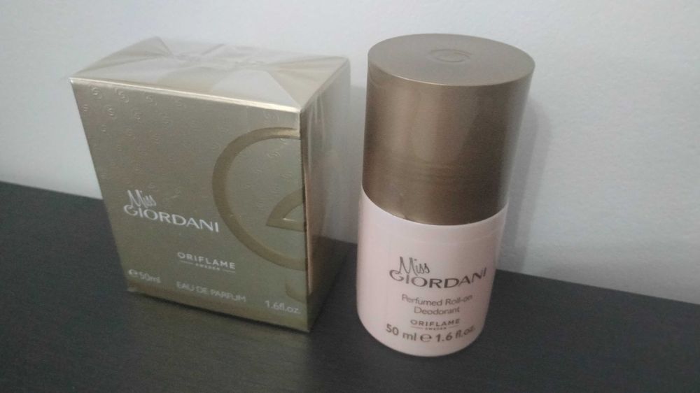 Set Miss Giordani Oriflame ( apa de parfum + deo roll-on )
