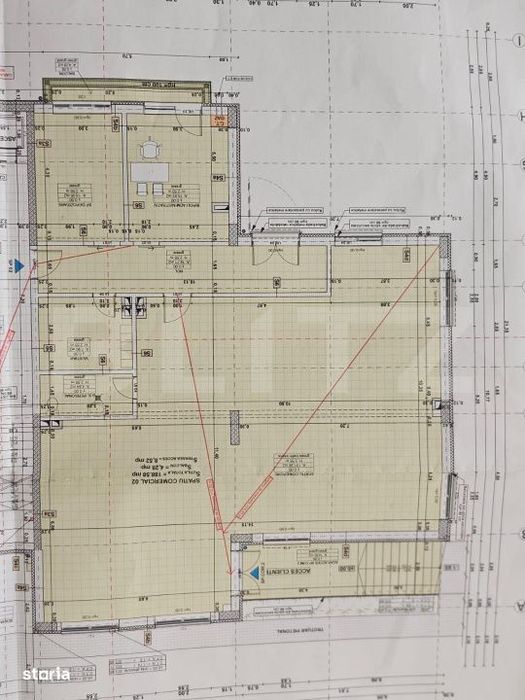 Spatiu comercial de inchiriat | Zona centrala Eroilor | 188,6 mp