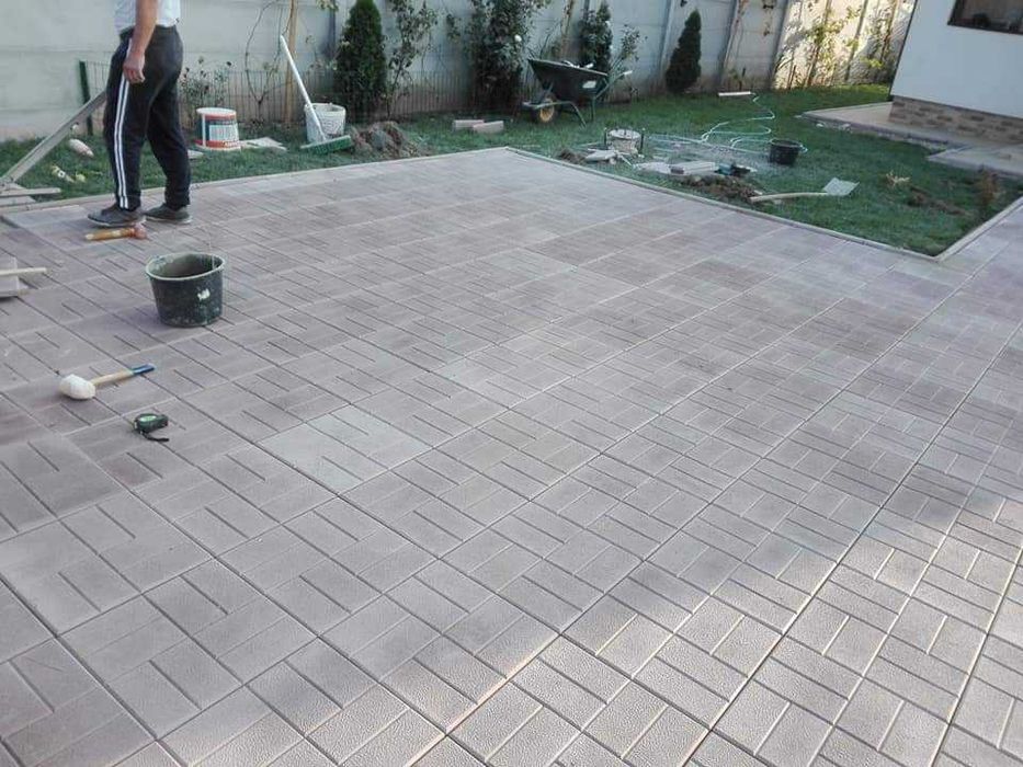 Pavaje si pavele model SOLZI antiderapant si autoblocant montaj