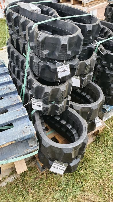 Senile de cauciuc utilaje 230x47x70 foreza 2304870Klac hardox rampe