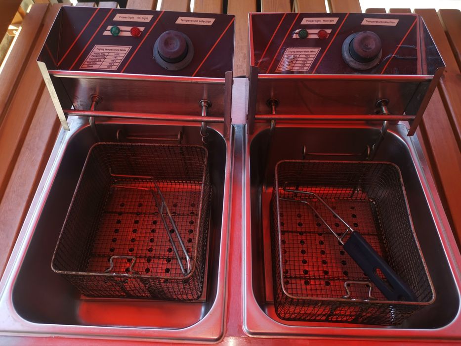 Фритюрник 2 гнезда