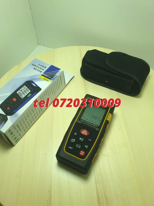 Telemetru Laser Profesional 40 M Precizie  2mm Protectie Ip54 p