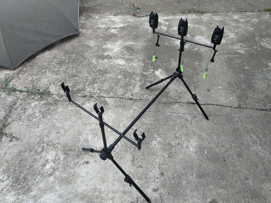 Suport -Rod pod Rodpod 3 posturi pentru 3 lansete +3 Av