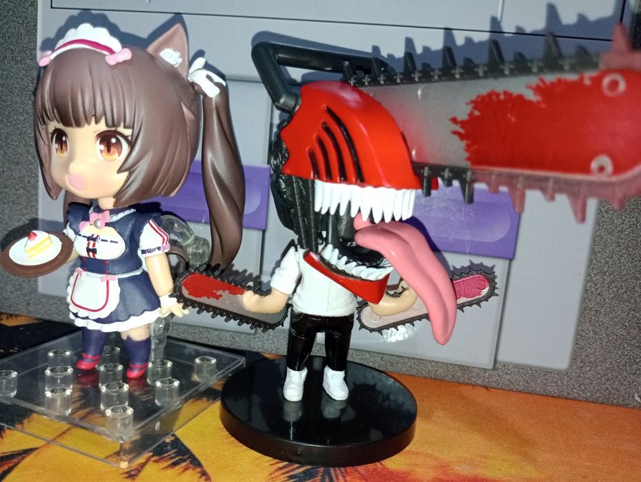 Аниме фигурка. Человек бензопила