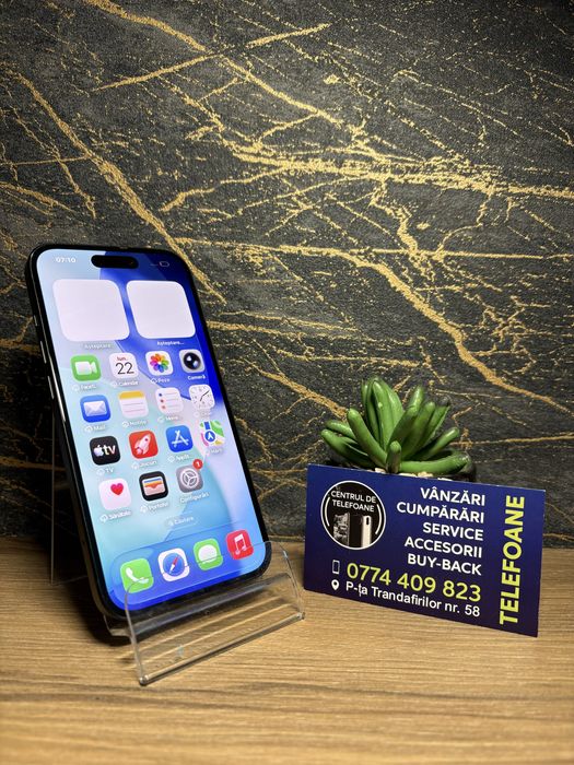 Iphine 15/128Gb/Garantie 2Ani Centrul de Telefoane/Rate