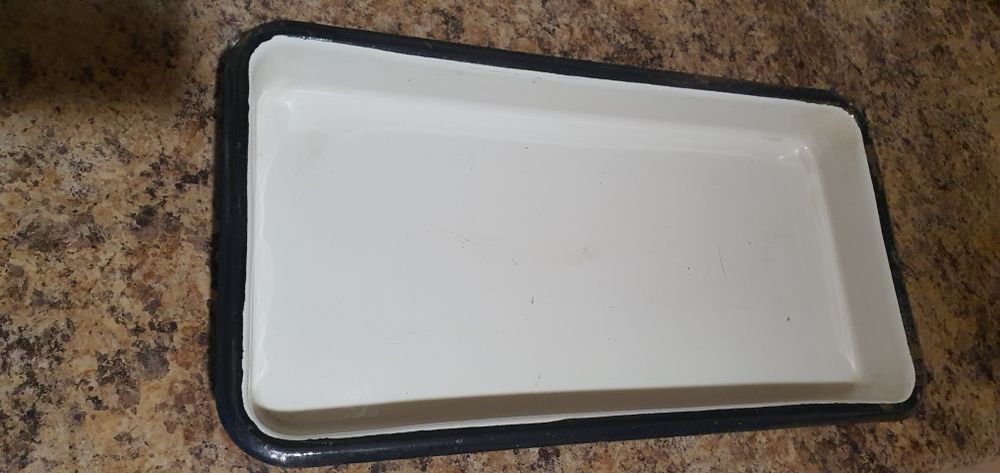 эмалированное судно для холодца  б/у