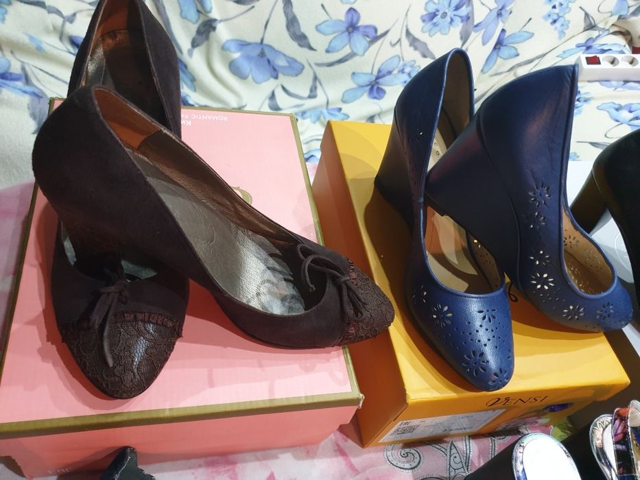 Туфли женские кожаные