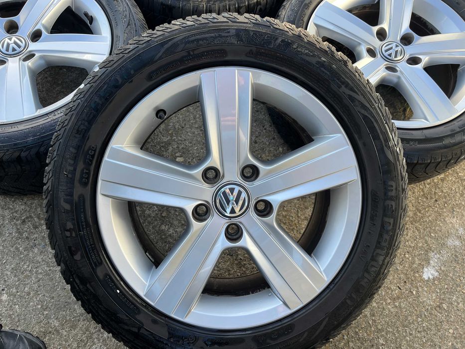 JANTE 16 VW GOLF7 Passat Jetta Touran CADDY Anvelope M+S 205/55/16
