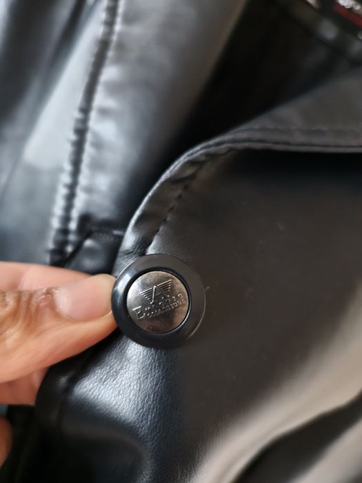 Geaca piele Emporio Armani