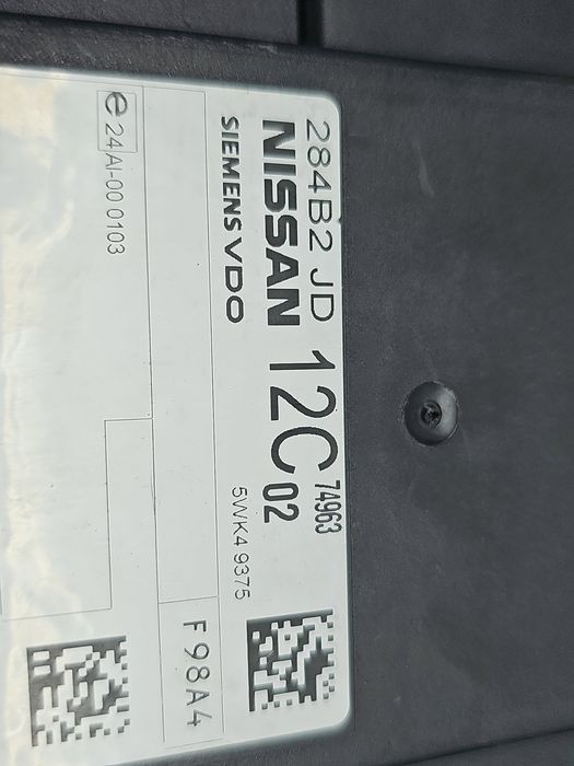 Modul confort Nissan Qashqai [Fabr 2007-2014] 284B2-JD12C