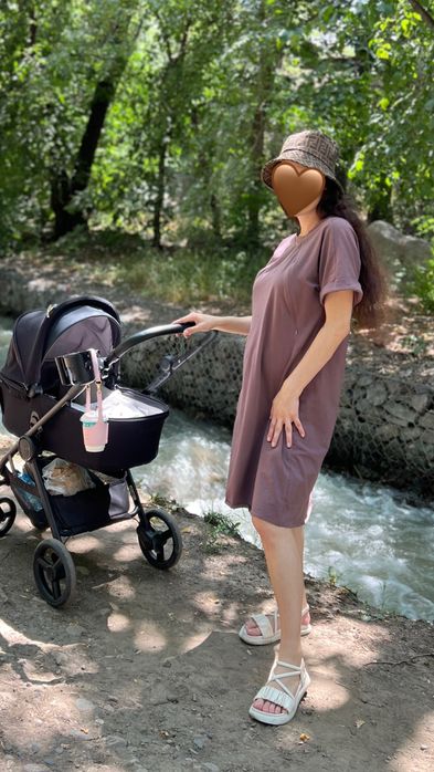 Платье для кормящих и беременных