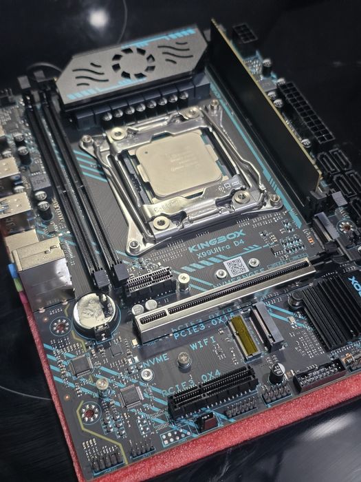 Kingbox x99+intel Xeon 2682v4+8Gb ddr4 2400