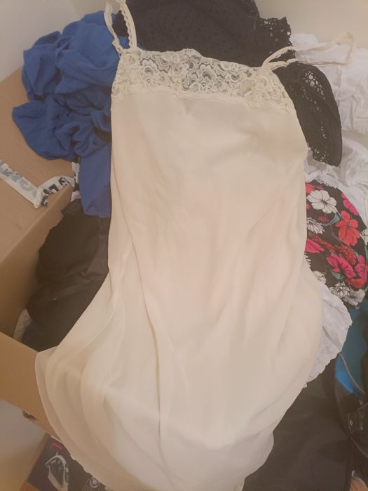 Rochie de vara bumbac/ cu flori/ de zi