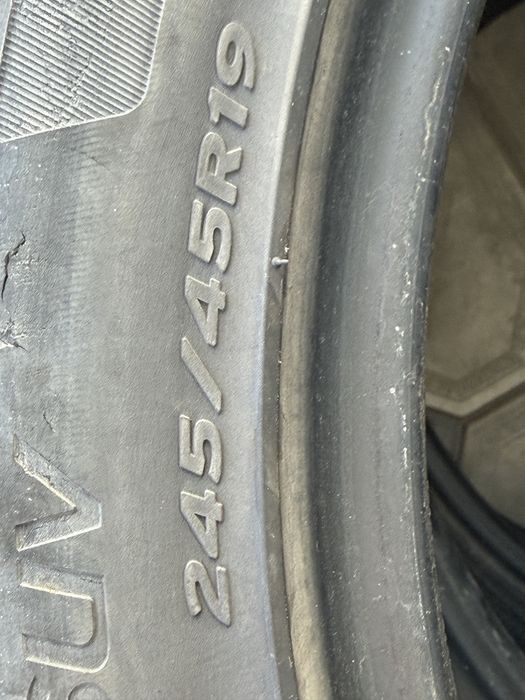 245/45/19 Hankook 3 шт летние шины