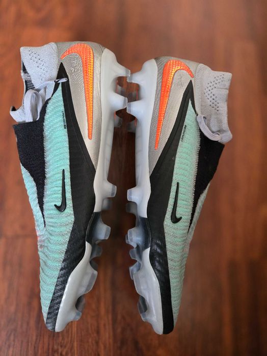 Nike Phantom 6 Elite FG High Chrome Black бутонки