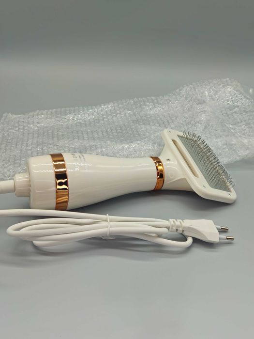 2в1 сешоар-четка за кучета/котки– сушене и разресване едновременно