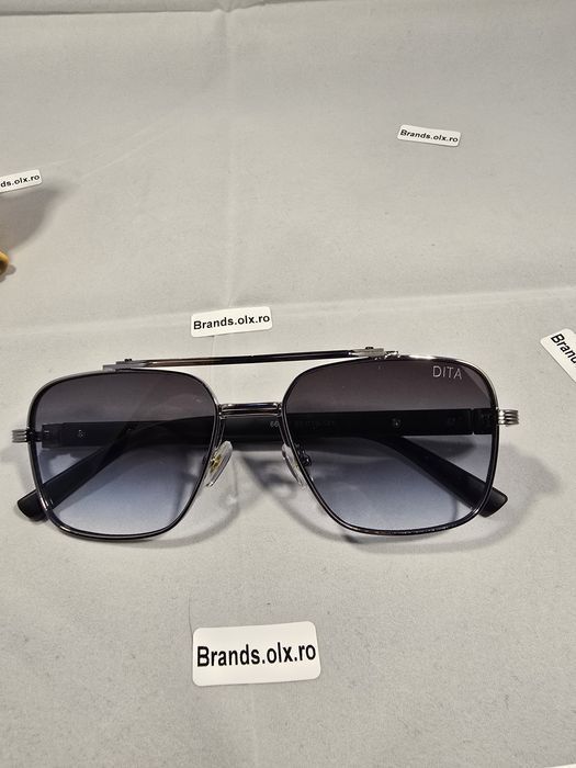 Promotie - Ochelari de soare Dita, Silver Frame, 66312, made in Italy