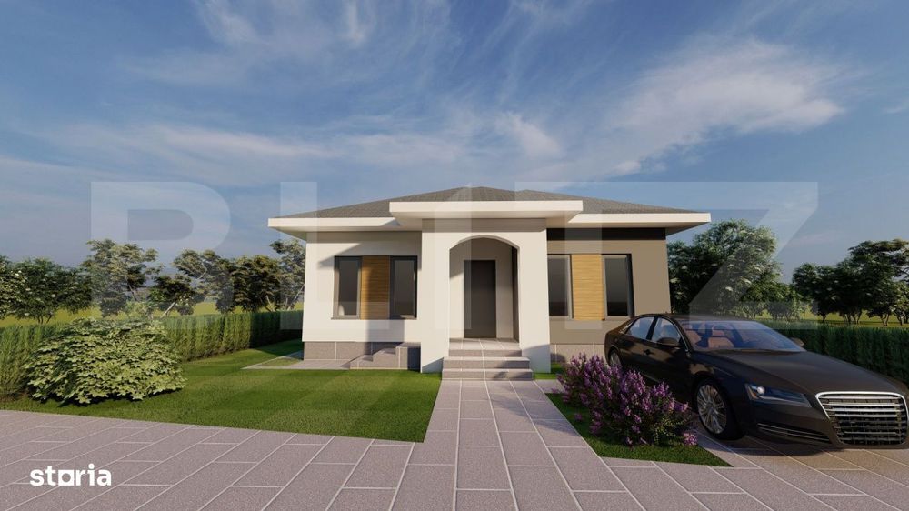 Casa parter, 300 mp teren, zona Damila