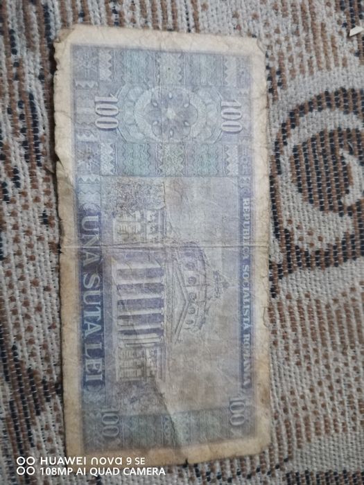 Când bancnotă veche de 100 lei