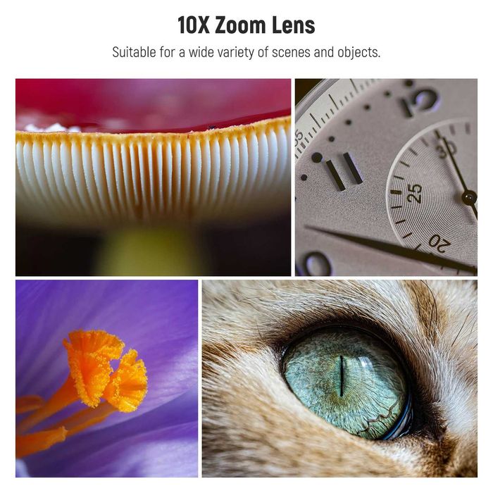 Макрообъектив NEEWER LS-28 PRO 10X с резьбой 17 мм