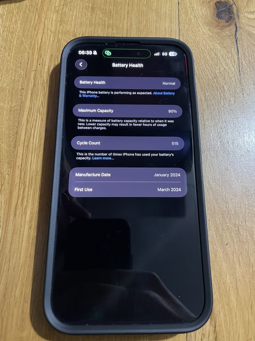 Iphone 15 pro max 256 gb 90%