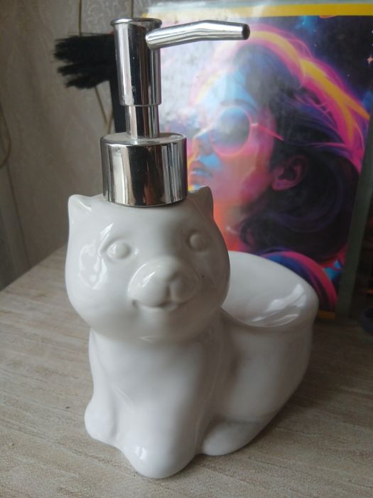 Дозатор мыла керамика