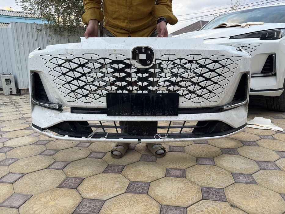 Бампер чанган сs 55 plus