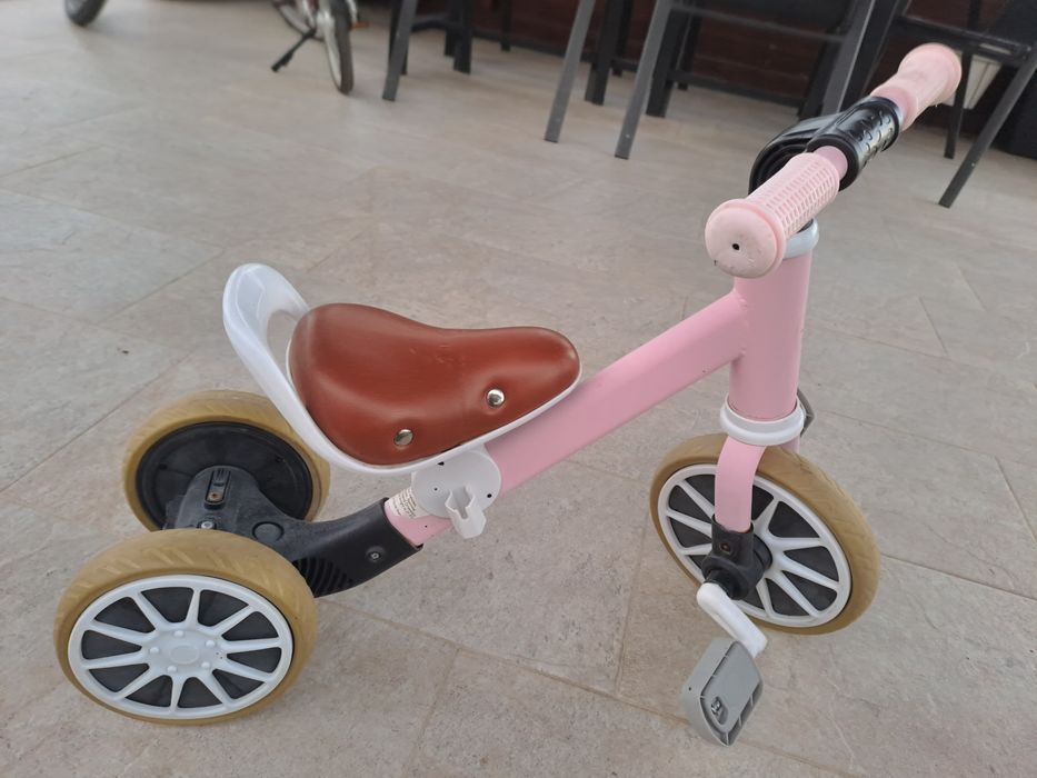 Tricicleta Eco toys pentru fetite, roz