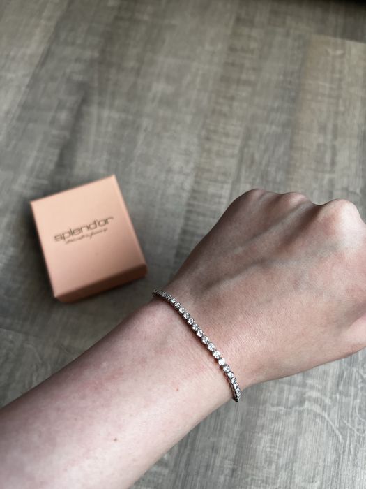 Brățară tennis argint 925 cu zirconii – Splend’or – nouă