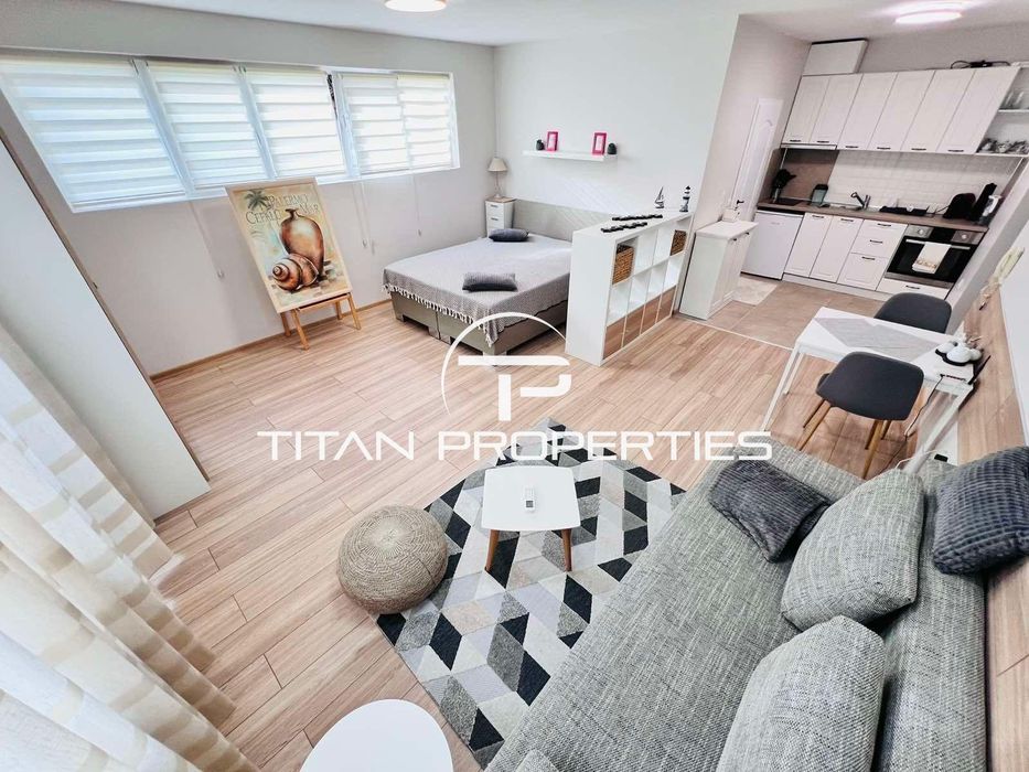 Едностаен, под наем, кв. Сарафово с включени интернет и телевизия