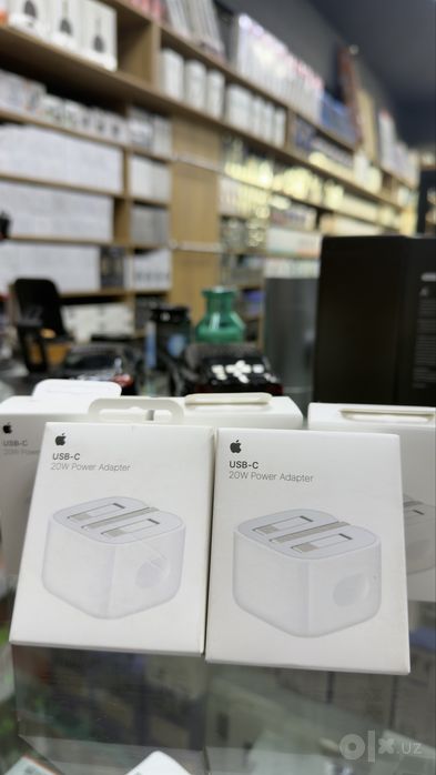 IPhone uchun Apple USB-C 20W tarmoqli zaryadlash qurilmasi, oq rang