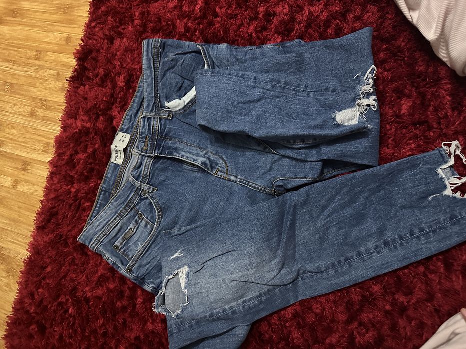 Blugi albastri Pull&Bear