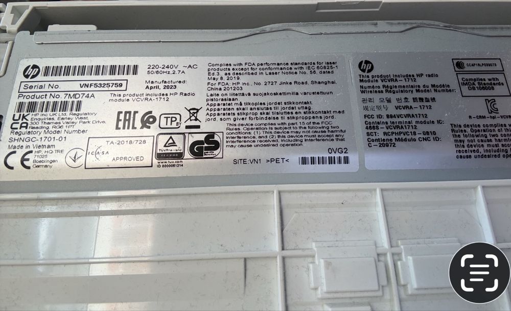 Принтер/сканер HP M141 с Wi-Fi