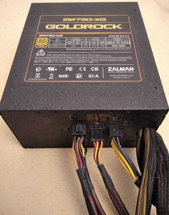 Sursa ATX Modulara 750W/800W/830W 80+ Gold, Impecabila !