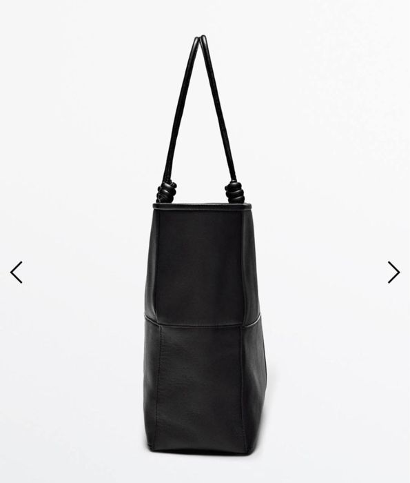 сумка-тоут Massimo Dutti