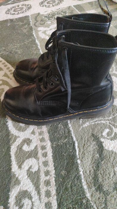 Мартинсы кожаные